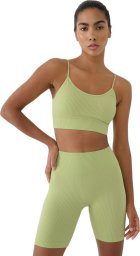 Stanik sportowy 4F F151 zielony 4FWSS25USBAF151 42S XS/S