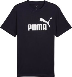 Koszulka męska Puma Ess No.1 Logo Tee granatowa 682532 16 L