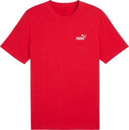 Koszulka męska Puma Ess Small No.1 Logo Tee czerwona 682534 11 L