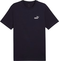 Koszulka męska Puma Ess Small No.1 Logo Tee granatowa 682534 16 S