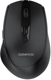OMEGA MOUSE MYSZ BEZPRZEWODOWA WIRELESS RECHARGEABLE USB-C BLACK [46038]
