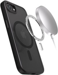 CRONG Hybrid Frost MAG Cover - Etui iPhone 16e MagSafe Czarne