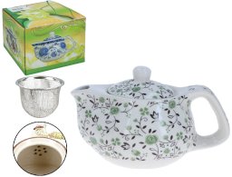 Czajnik ceramiczny z zaparzaczem
