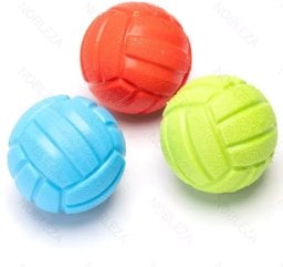 Mini piłka siatkowa 6cm dla psa zabawka gryzak dla psa z dźwiękiem