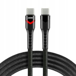 Kabel USB Usams USB-C - USB-C 2 m Czarny (CBB-2PDRS)