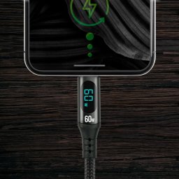 Kabel USB Acefast USB-C - USB-C 1 m Czarny (CBB-1PDL)