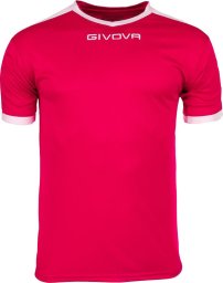 Koszulka Givova Revolution Interlock czerwono-biała MAC04 1203 XL