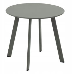 Okrągły stolik ogrodowy SAONA, metalowy, Ø 70 cm