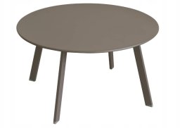 Okrągły stolik ogrodowy SAONA, metalowy, Ø 70 cm