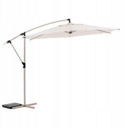 Parasol ogrodowy ze stelażem, MANOA, 300 cm