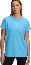 Koszulka damska Under Armour Rival Core SS jasnoniebieska 1383648 453 S