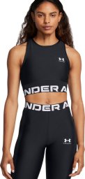 Koszulka damska Under Armour HeatGear Rib Tank czarna 1388694 001 M