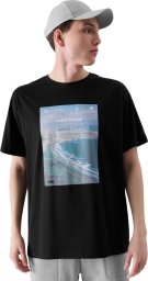 Koszulka męska 4F M2132 czarna 4FRSS24TTSHM2132 20S XL