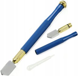 Falon-tech Nóż olejowy do cięcia szkła 177 mm Wolframowy