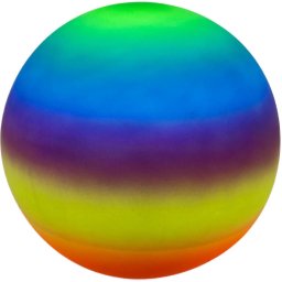 Enero PIŁKA GUMOWA ENERO RAINBOW 26CM 63973
