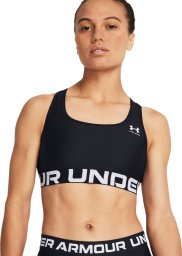 Stanik sportowy Under Armour HG Mid Branded czarny 1383544 001 L