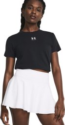 Koszulka damska Under Armour Rival Core SS czarna 1383648 001 S