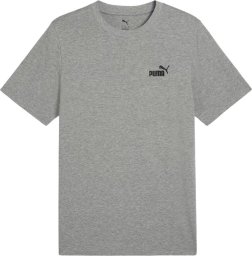 Koszulka męska Puma Ess Small No.1 Logo Tee szara 682534 03 XL