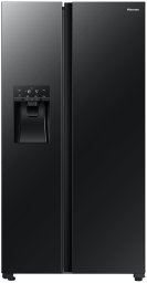 Hisense RS694N4GBE chłodziarko-zamrażarka otwierana obustronnie Wolnostojący 562 l E Czarny