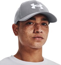 Czapka z daszkiem męska Under Armour Blitzing jasnoszara 1376700 035 S/M