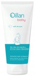 Online USV Systeme Oillan Baby Żel do kąpieli i mycia ciała i włosów 3w1 od 1. dnia życia, 100 ml
