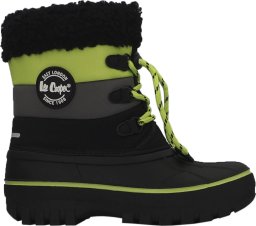Buty dla dzieci Lee Cooper czarno-limonkowe LCJ-24-44-2856K 28