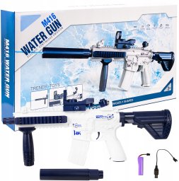 Pistolet Na Wodę Elektryczny Karabin Dla Dzieci Miotacz Automat Akumulator