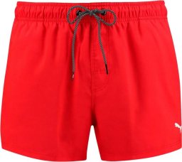 Spodenki kąpielowe męskie Puma Short Lenght Swim czerwone 907658 02 S