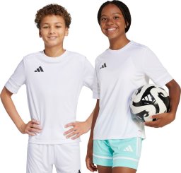 Adidas Koszulka dla dzieci adidas Squadra 25 biała JJ0058 140cm