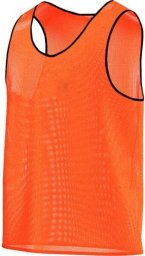 Koszulka znacznik plastron kontrast treningowy NO10 pomarańczowy TBN-803 SF WL O XL