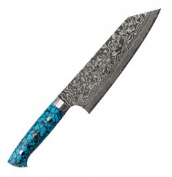 Takeshi Saji BTQ R-2 Black Nóż Bunka 17 cm
