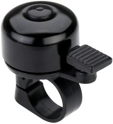 ATL AG496A Metalowy dzwonek rowerowy czarny