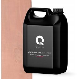 IMPREGNAT BARWIĄCY DO DREWNA Z SILIKONEM 2w1 DESKI KOLOR ŁOSOSIOWY H5533 5L