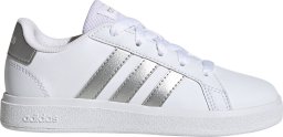 Buty dla dzieci adidas Grand Court Lifestyle Tennis Lace-Up białe GW6506 28