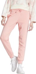 Spodnie damskie adidas Linear French Terry Cuffed jasnoróżowe IY9200 XL