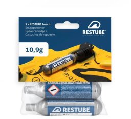 Naboje CO2 RESTUBE do bojek asekuracyjnych RESTUBE beach 10,9 g 6 szt