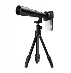 Obiektyw Super 50X Apexel APL-T50XJJ02 ze statywem
