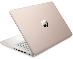 Laptop edukacyjny HP 14-dq0762dx / 9R8G4UA / Intel N4120 / 4GB / 128GB eMMC / HD / Win 11 / Różowy