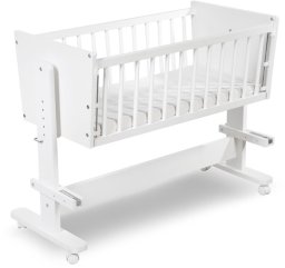 Fiki Miki Łóżeczko dostawne 89x40 ZOYA 5w1 biel