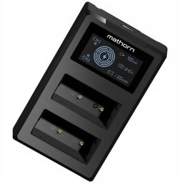 Ładowarka dwukanałowa Mathorn MBC-D130 USB-C do Fujifilm NP-W126S