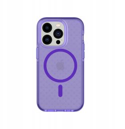 T21-9839 Tech21 EvoCheck w/MagSafe for iPhone 14 Pro - Wondrous Purple
