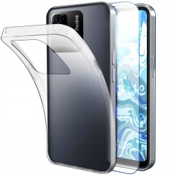 Hello Case Etui Do Xiaomi Redmi 10A (Przezroczyste, Silikonowe, Ochronne) Szkło 9H