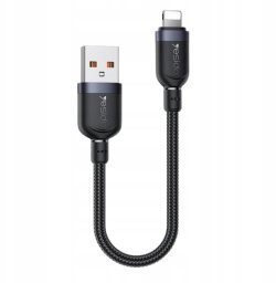 Kabel USB Yesido USB-A - Lightning 0.3 m Czarny