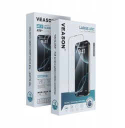 Szkło Hartowane 6D Pro Veason Glass (SET 10in1) - do Iphone X / XS / 11 Pro czarny