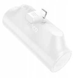 HOCO powerbank 3000 mAh z wbudowanym złączem Lightning J147 biały