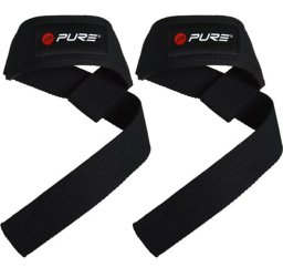 Pure2Improve | Paski do podnoszenia | Czarny