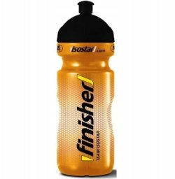 Bidon sportowy ISOSTAR Finisher 650ml złoty - Edycja limitowana