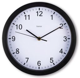 Zegar cienny Elba 25cm Czarny
