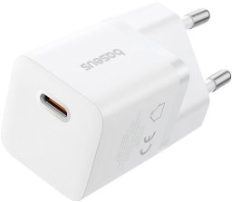 Ładowarka Baseus Ładowarka sieciowa GaN5 1C 25W EU (biały)