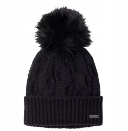 Columbia Boundless Days Cable Knit Pom Beanie 2092641010 Czarne One size